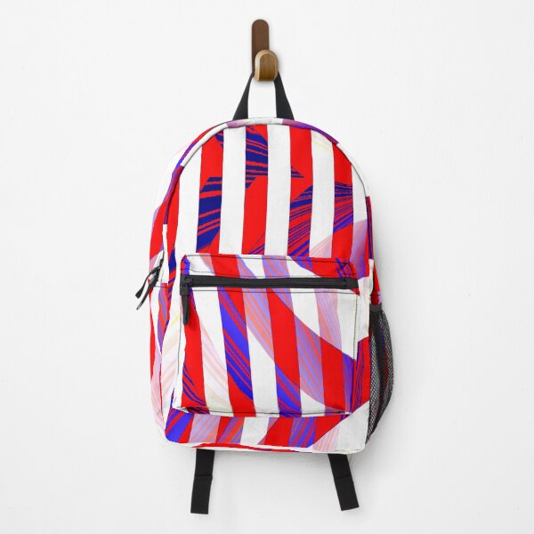 Item preview, Red Blue Optical Geometry designed and sold by SpieklyArt.