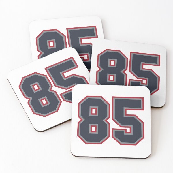 Item preview, 85 Navy Grey Red Sports Number Eighty-Five designed and sold by HelloFromAja.