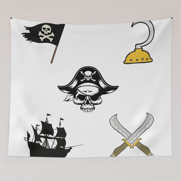 Item preview,  talk like a Pirate day fun sticker packs  design designed and sold by AnujShah7.