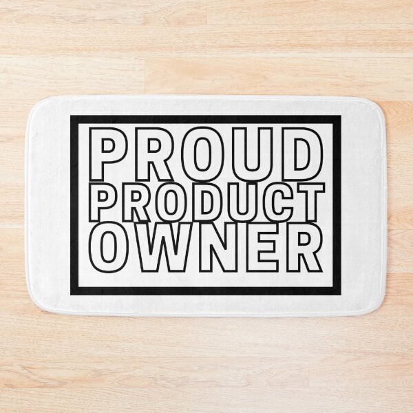 Item preview, Proud Product Owner, Agile Scrum, Project Management, Tech designed and sold by Oasie.