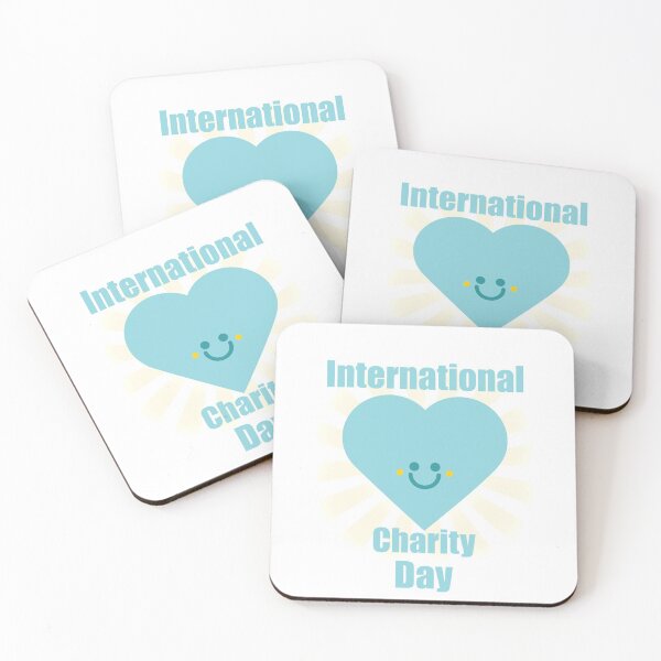 Item preview, International Charity Day, blue designed and sold by Gaalaxyz.