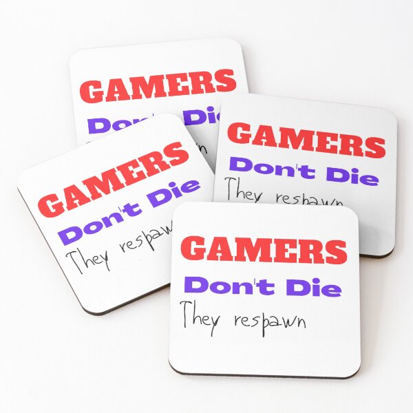 Item preview, Livelihood Gamers Don't Die designed and sold by The Full Cart.