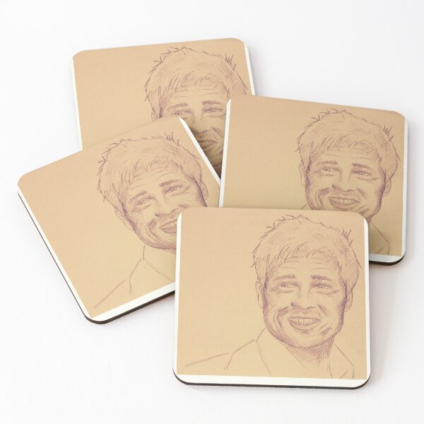 Item preview, Portrait of Brad Pitt designed and sold by greatnorris.