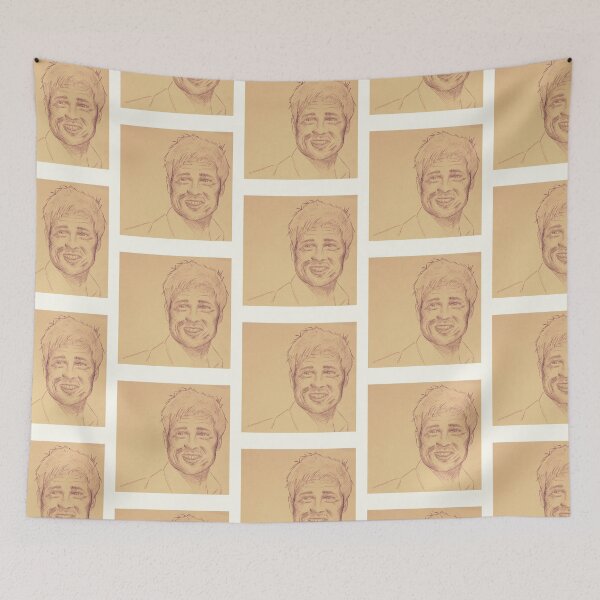 Item preview, Portrait of Brad Pitt designed and sold by greatnorris.