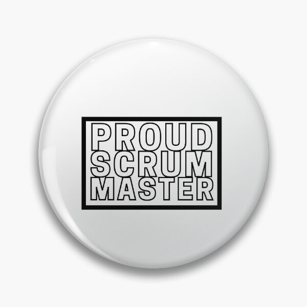 Item preview, Proud Scrum Master, Agile Scrum, Project Management, Tech designed and sold by Oasie.