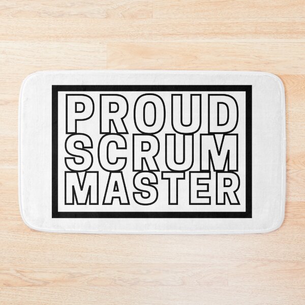 Item preview, Proud Scrum Master, Agile Scrum, Project Management, Tech designed and sold by Oasie.