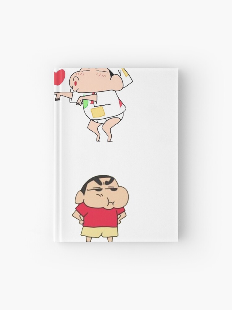 Cuaderno de tapa dura for Sale con la obra «crayón shin chan combo