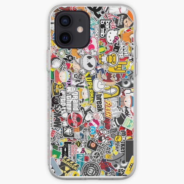 Sticker Bomb iPhone Soft Case