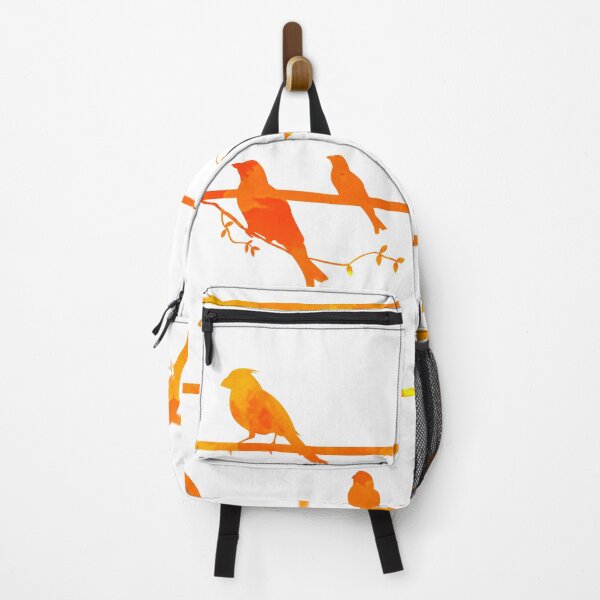 Item preview, Orange Birds on Branches designed and sold by cherishakayart.