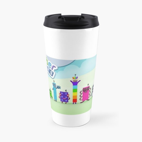 Numberblocks cartoon 1 to 10 Travel Mug