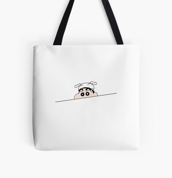 Shinchan: Let's rest Zipper Tote Bag – Thela Gaadi