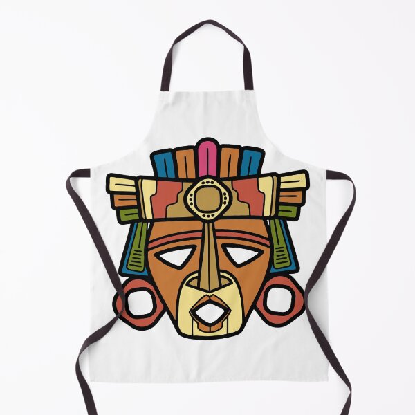 Item preview, mask-mayan-aztec-indian designed and sold by gandra.