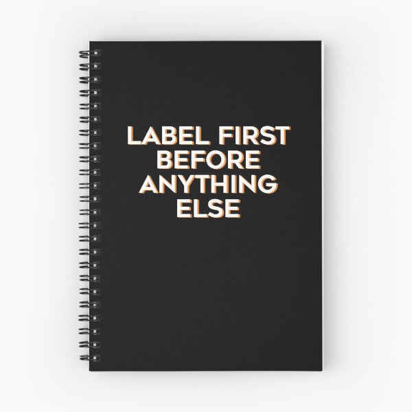 Item preview, Label First Before Anything Else designed and sold by FabulousCL.