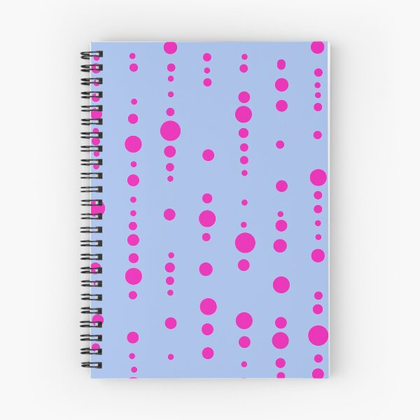 Item preview, Sweet pattern light blue pink dots - polka dots designed and sold by MadandMean.