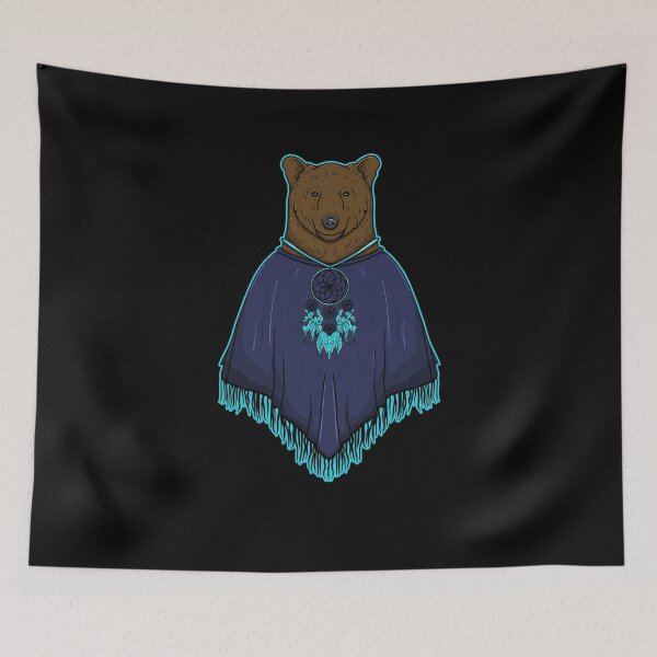 Item preview, Bear Dream Catcher Feather Jewelry Indian Jewelry designed and sold by ShopTheStyle.