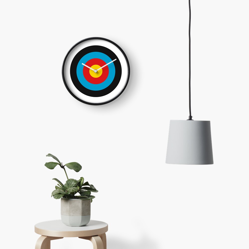 Archery Target Clock