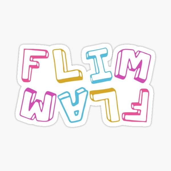 Flim Flam Flim Flam Sticker