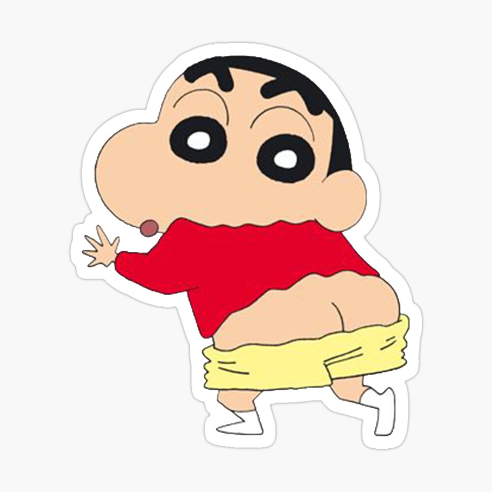 Crayon shin chan butt