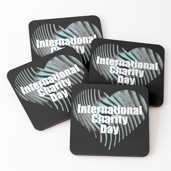 Item preview, International Charity Day, blue (dark) designed and sold by Gaalaxyz.
