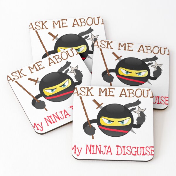 Item preview, Copy of New Ask me about my ninja disguise k designed and sold by WEShop23.
