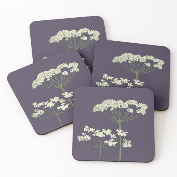 Item preview, Handdrawn cow parsley flower designed and sold by EngineerGoC.