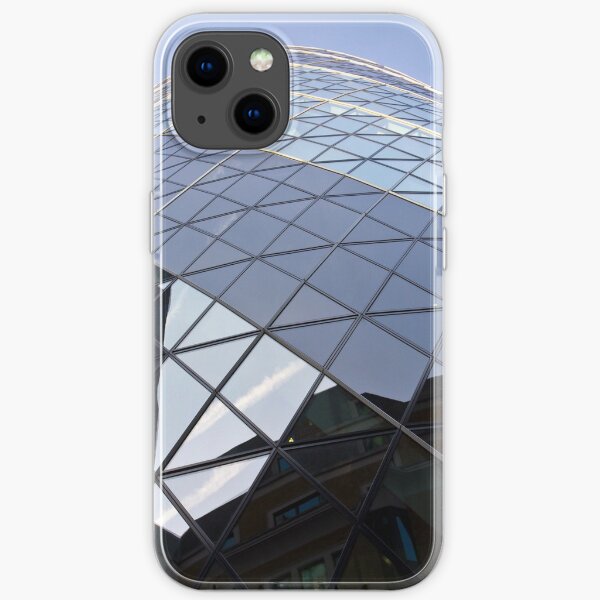 The Gherkin London iPhone Soft Case