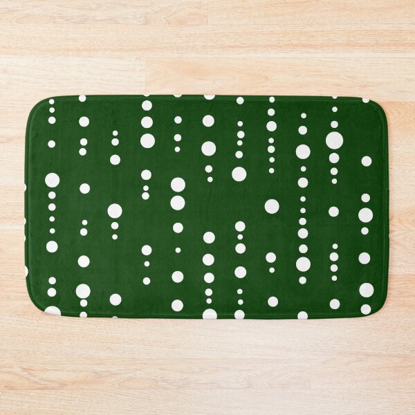 Item preview, Dark green dotted pattern abstract spotted gift designed and sold by MadandMean.