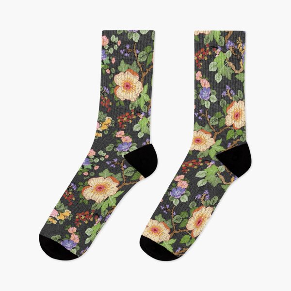 Item preview, autumn flowers and berries  designed and sold by vidyaroul.
