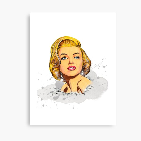 Marilyn Monroe Canvas Prints Redbubble