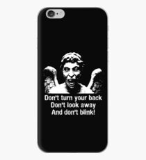 Weeping Angel, Don't Blink... iPhone Case