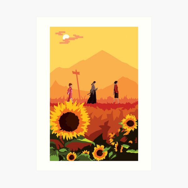 Samurai Champloo Geometric Art Print