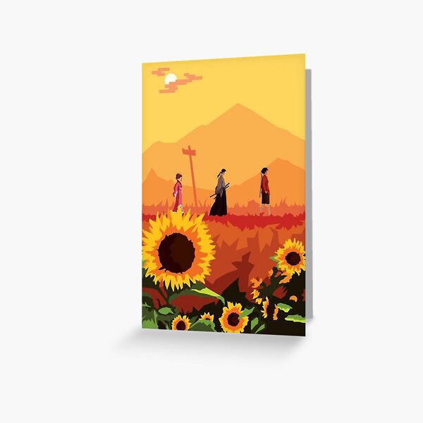 Samurai Champloo Géométrique Carte de vœux
