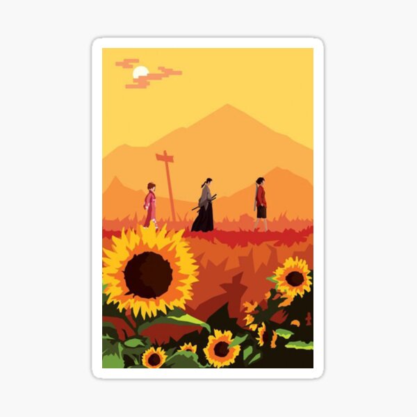 Samurai Champloo Géométrique Sticker