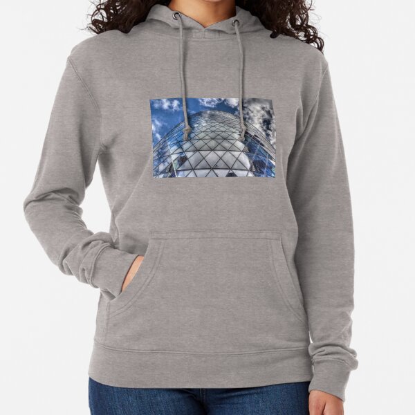 Gherkin Building London Lightweight Hoodie