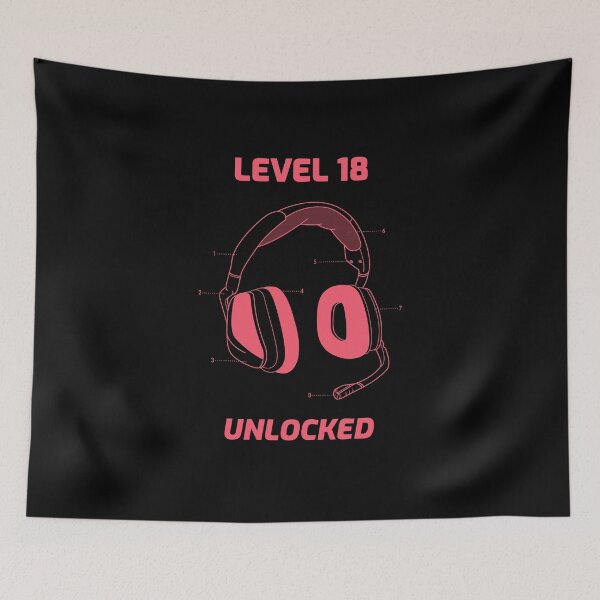 Item preview, Level 18 - Unlocked designed and sold by NevesMarkt.