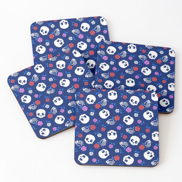 Item preview, Day of the Dead Sugar Skull Pattern dia de los muertos Halloween designed and sold by Draculaura2009.
