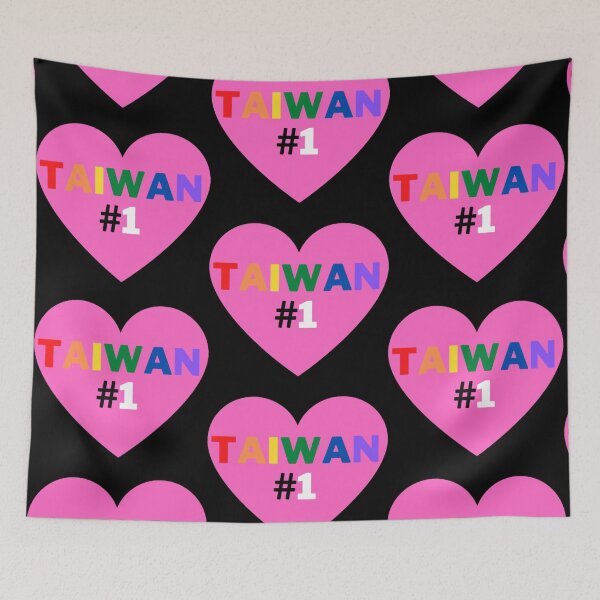 Item preview, TAIWAN #1 LGBTQ Heart Design designed and sold by TheHappyK.