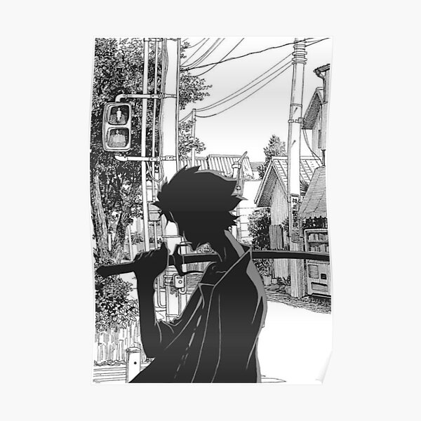 Samurai Champloo en noir et blanc Poster