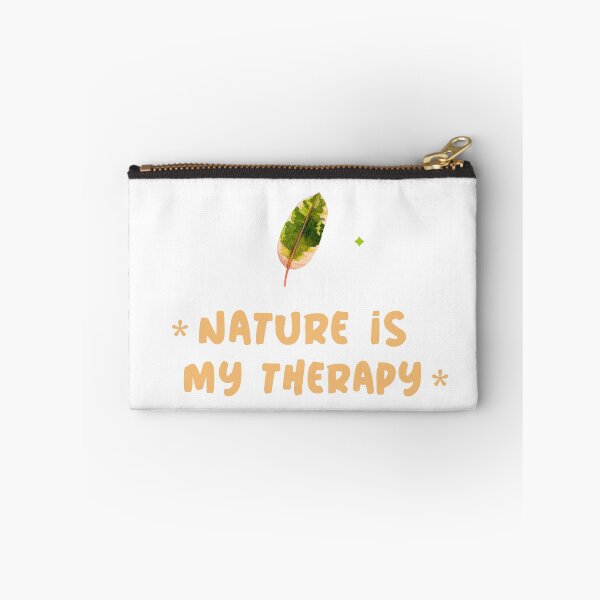 Item preview, Nature Is My Therapy Quote designed and sold by Niklas-theHiker.