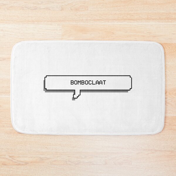 Item preview, BOMBOCLAAT SPEECH BUBBLE designed and sold by Samultaneous.