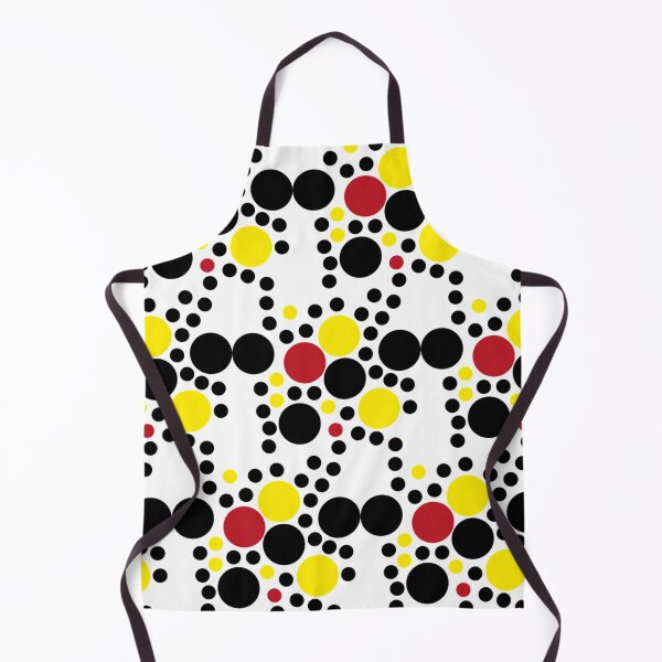Item preview, Red and Yellow circle dots pattern designed and sold by jolly3434.