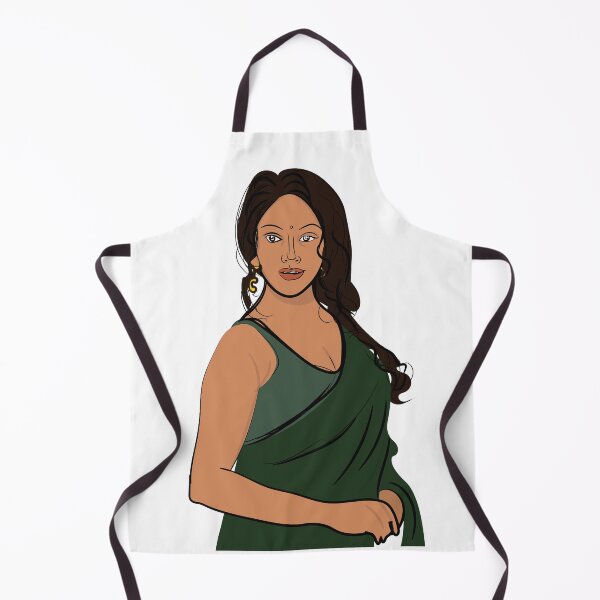 Item preview, portrait of an indian ladies with green saree designed and sold by KARTICK DUTTA.