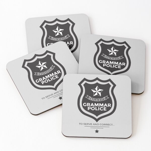 Item preview, Grammar Police | Funny designed and sold by Minimalwiz.