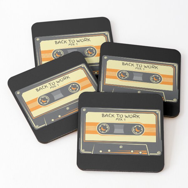 Item preview, Back To Work Mix 1 Cassette Vintage designed and sold by Sunny Collections.