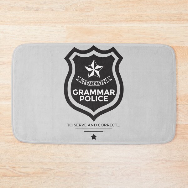 Item preview, Grammar Police | Funny designed and sold by Minimalwiz.