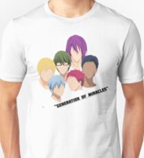 Kuroko no Basuke: Generation of Miracles Unisex T-Shirt