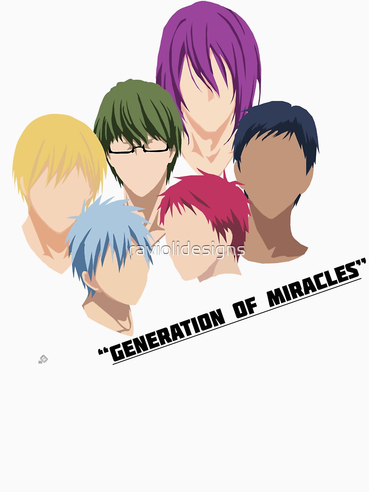 Kuroko no Basuke: Generation of Miracles by raviolidesigns