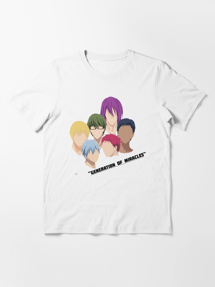 Alternate view of Kuroko no Basuke: Generation of Miracles Essential T-Shirt