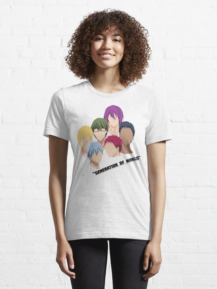 Alternate view of Kuroko no Basuke: Generation of Miracles Essential T-Shirt