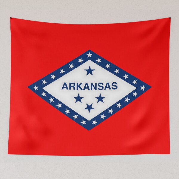 Item preview, Flag of Arkansas State, USA designed and sold by SolarCross.